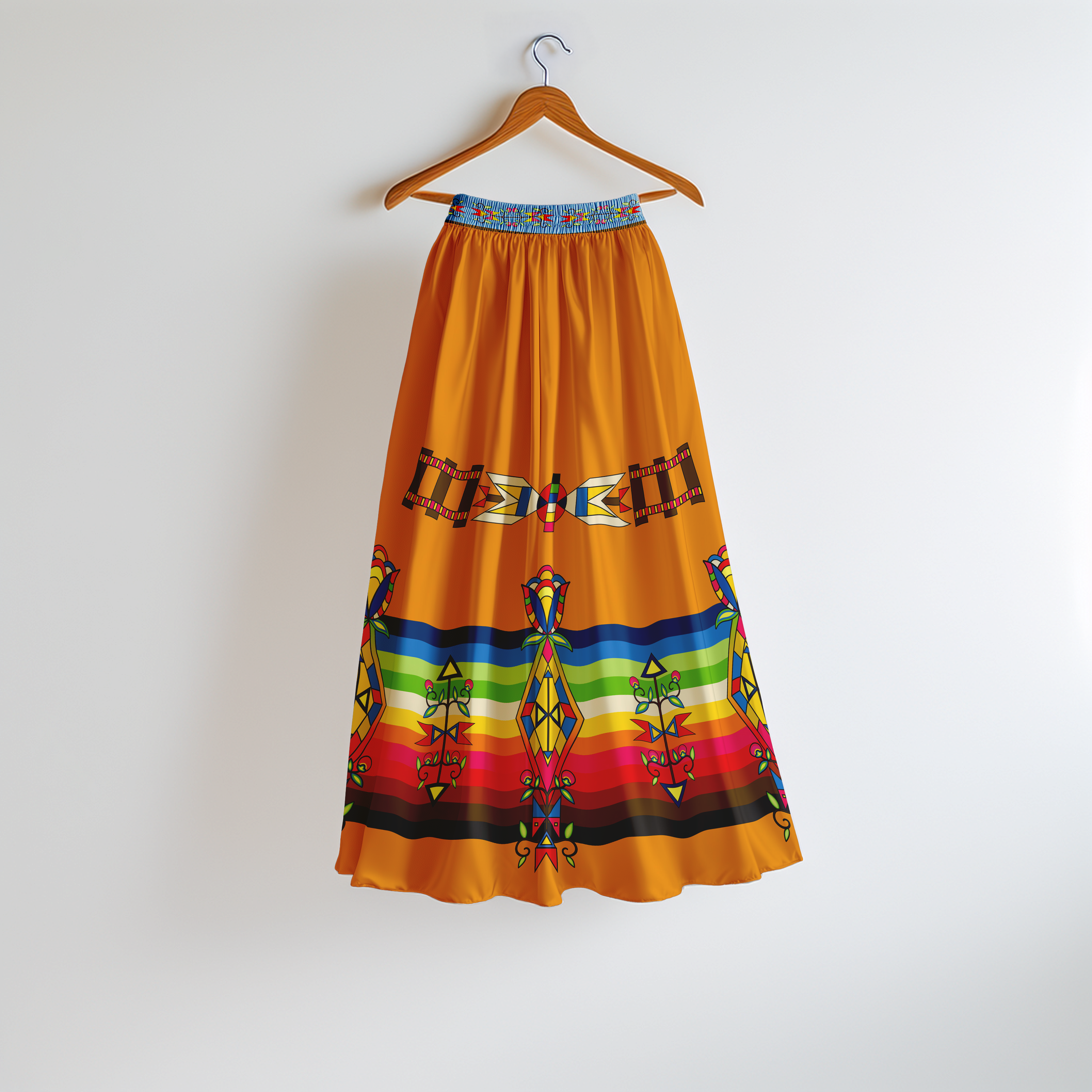 Spirit Journey Geometric Skirt