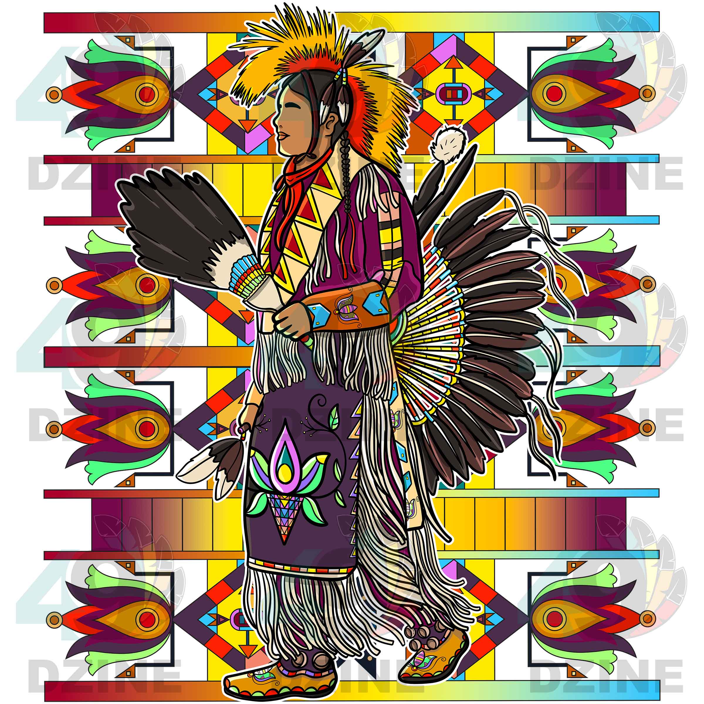 Men's Traditional Dancer Hoodies