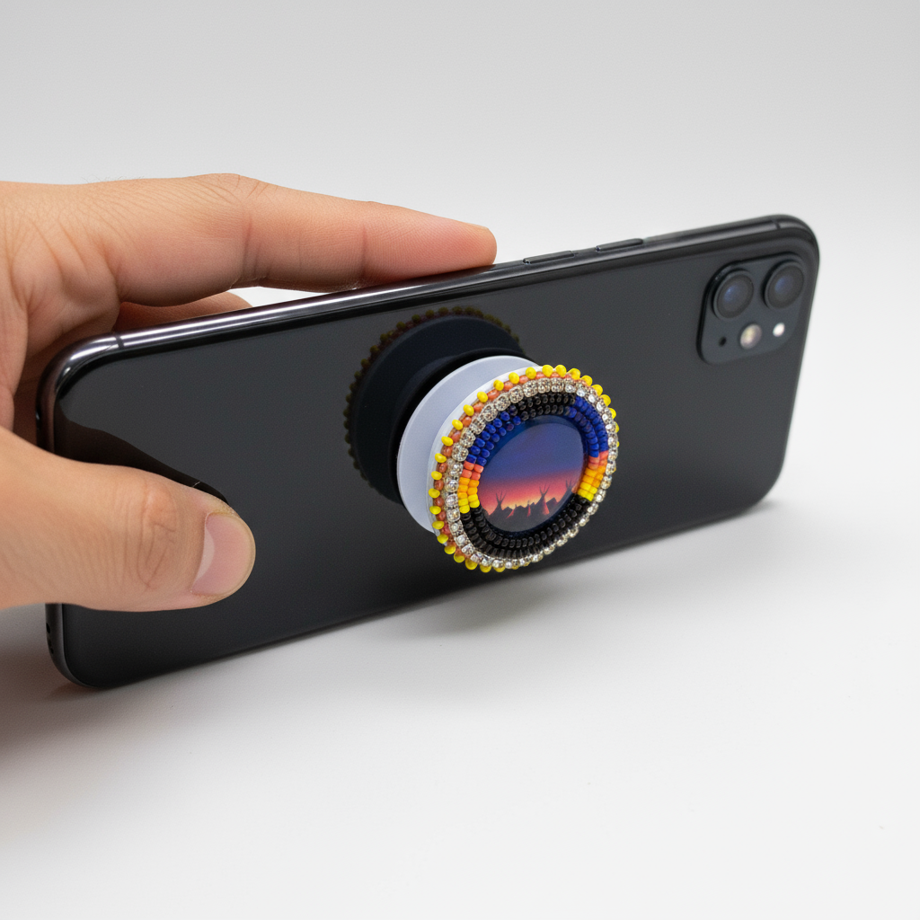 49 Dzine Beaded Pop Socket