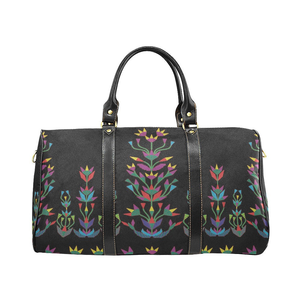 Dakota Diamond Memories (Black) New Waterproof Travel Bag/Large (Model 1639)