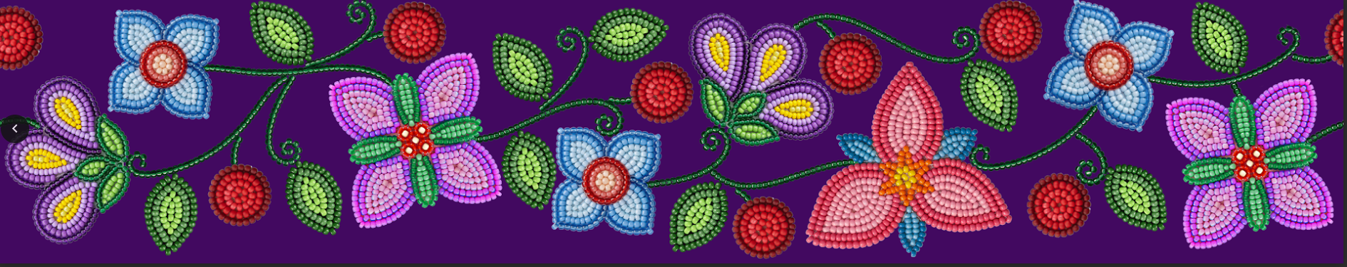 Petal Harmony Printed Ribbon