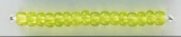 Transparent Seed Beads Size 11/0 - Moss