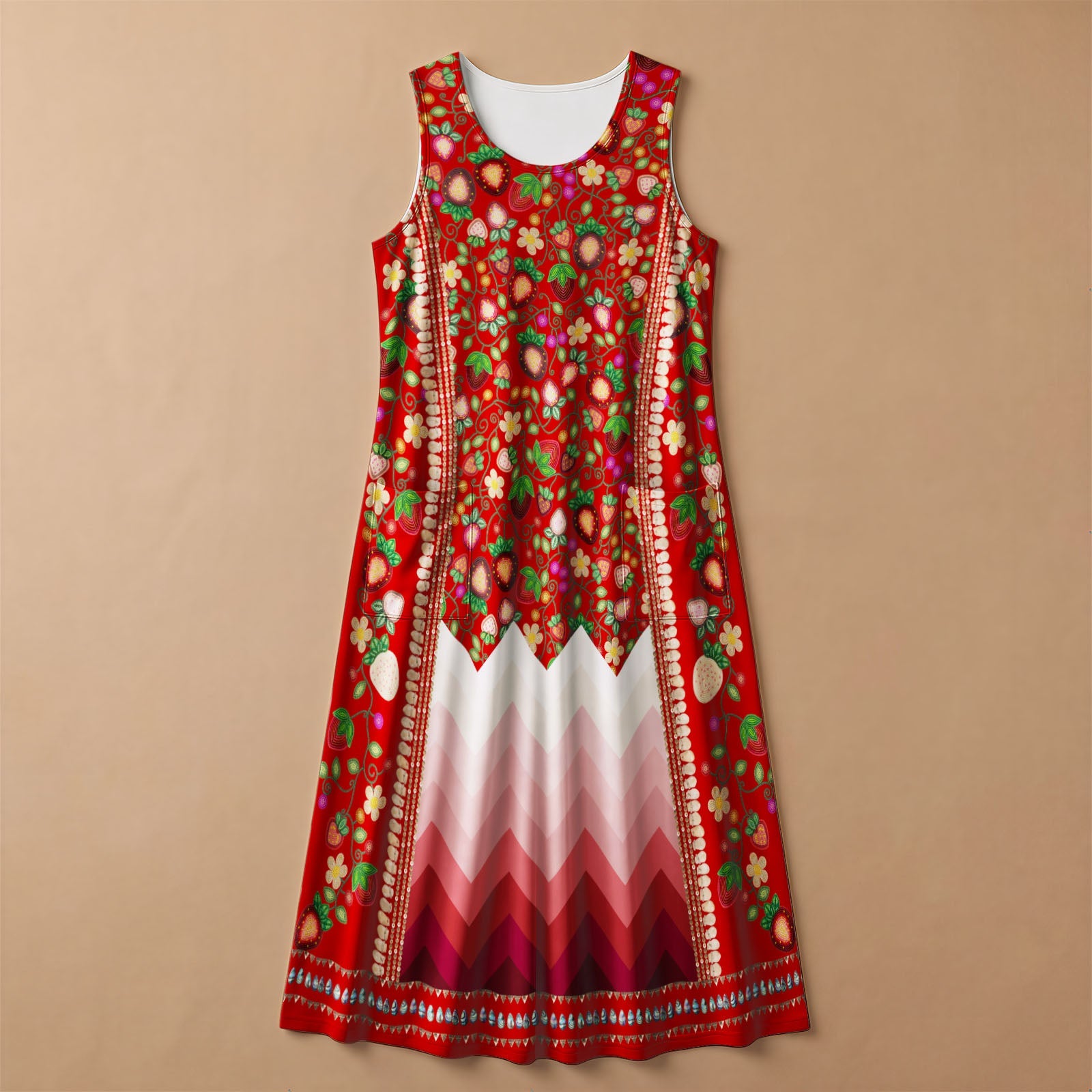 Berry Rites Red 1 Long Dress