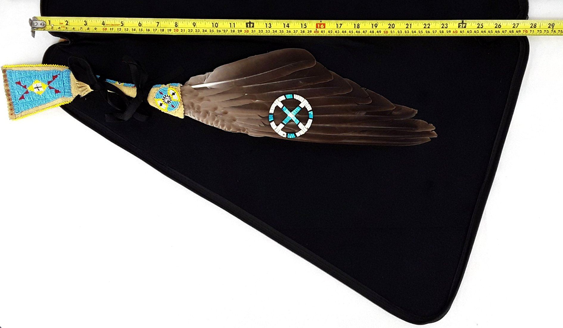 27 Inch Fan Case - Chiefs Mountain Moon Shadow