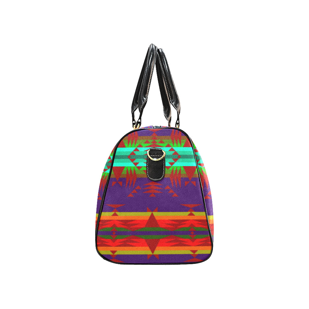 Between the Mountains Moon Shadow Sierra New Waterproof Travel Bag/Large (Model 1639)