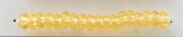 Transparent Seed Beads Size 11/0 - Daffodil