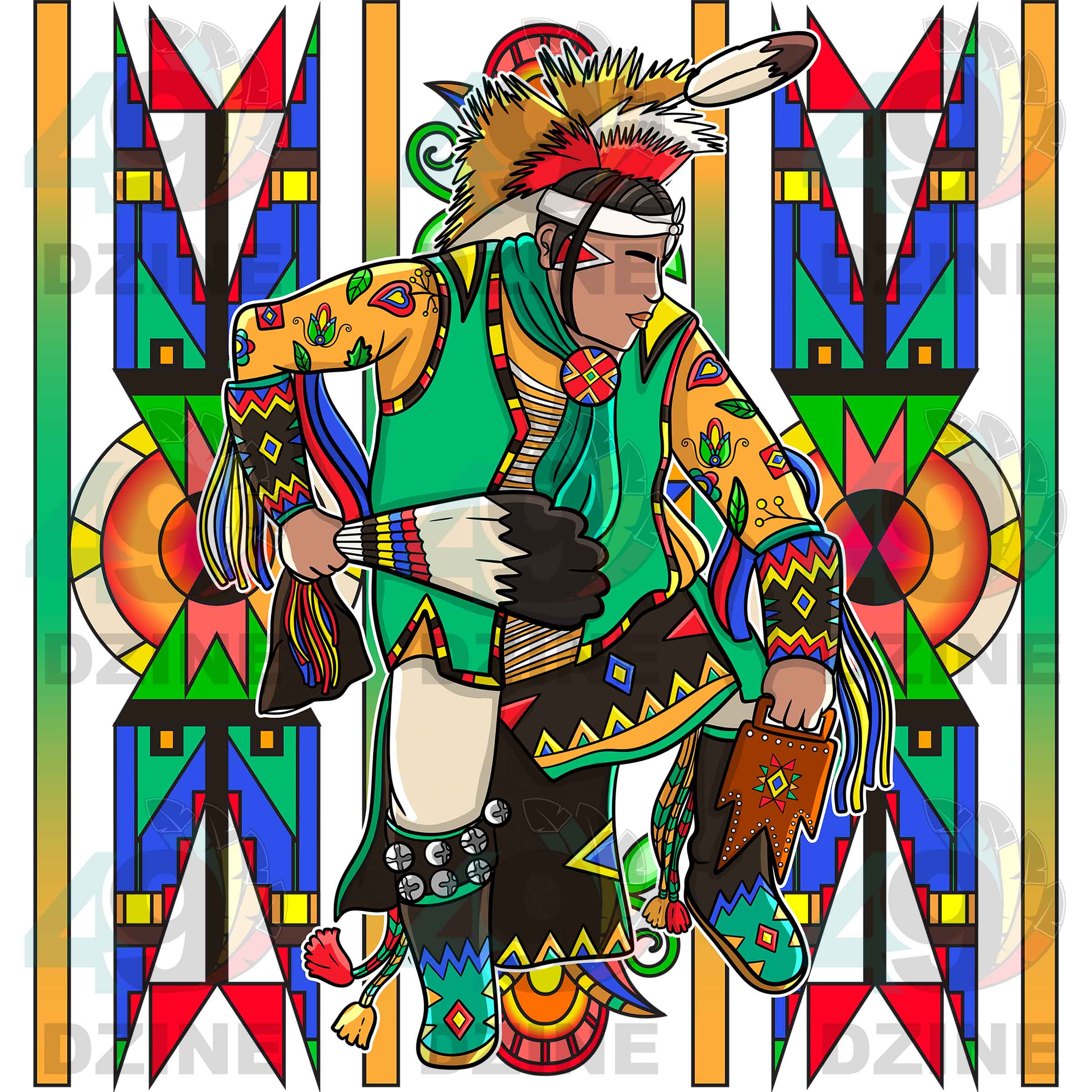 Men's Southern Straight Dancer Hoodies