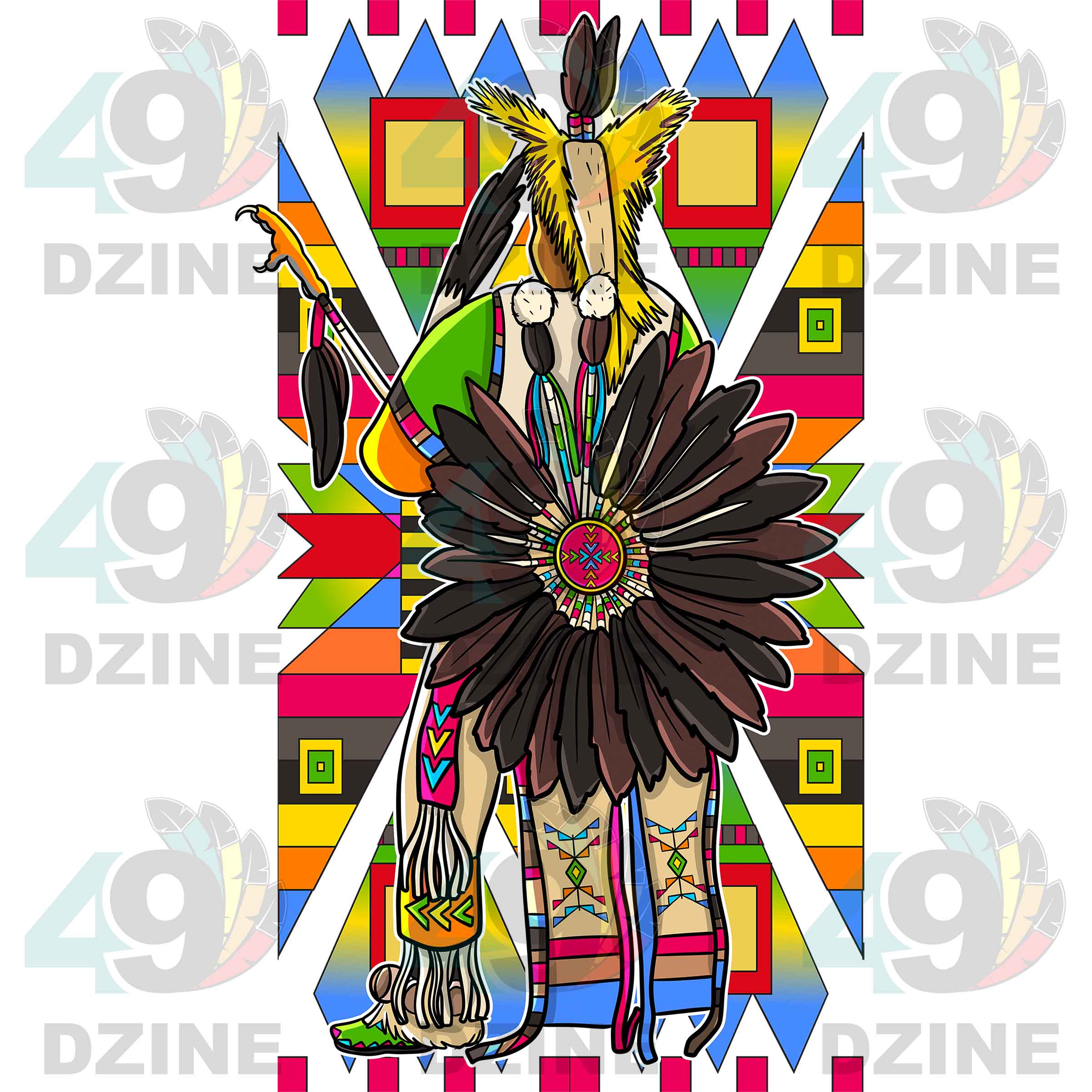 Men's Traditional Dancer Hoodies