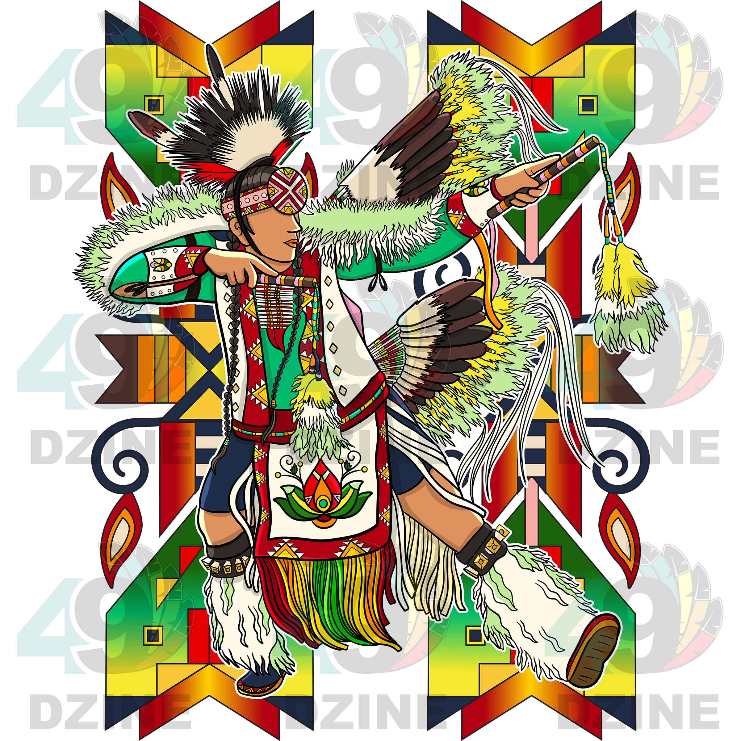 Men's Southern Straight Dancer Hoodies