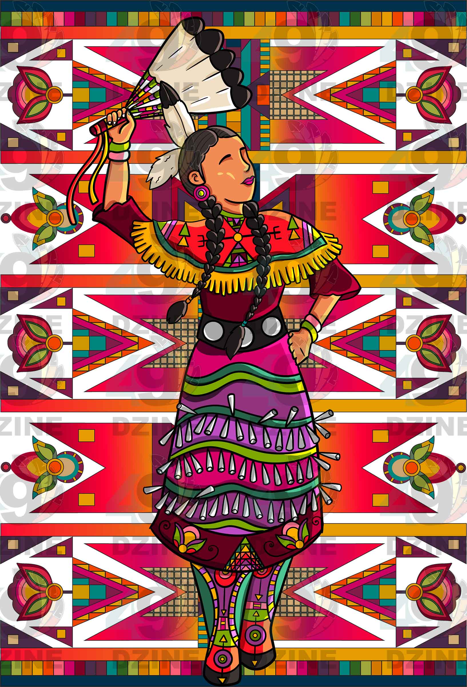 Women's Jingle Dancer Hoodies
